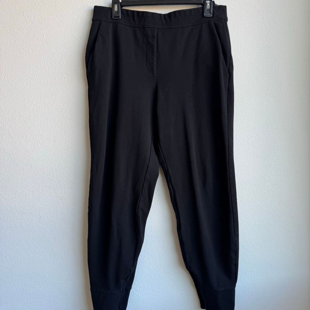 Aritzia The Group Babaton Pants Womens Large Black Jogger Pull On Ankle Ponte